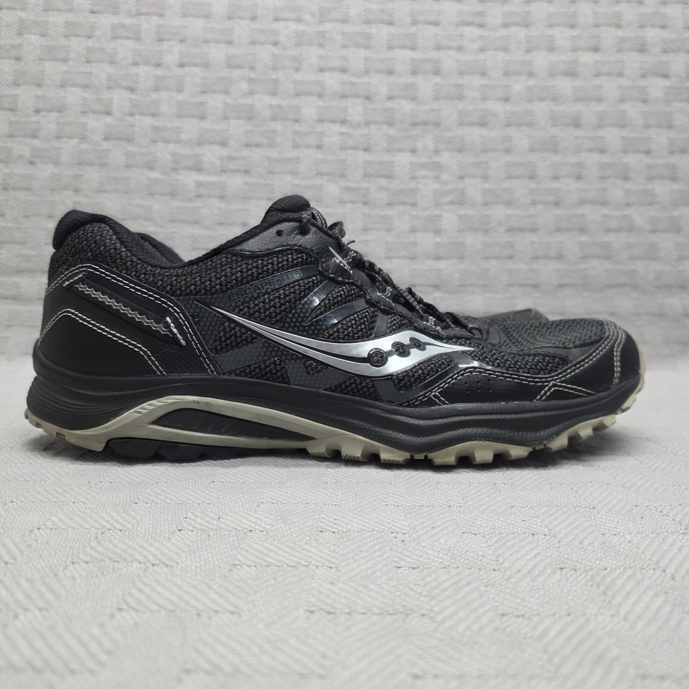 Saucony Grid Escape Tr5 Black Men's Size 11.5 S25435-1 Trail Running